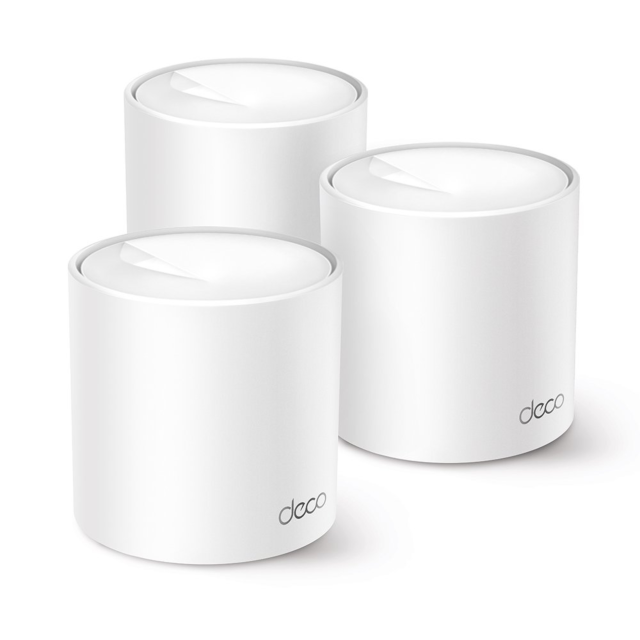 TP-LINK DECOX1500 Whole Home Mesh Wi-Fi 6 System - White