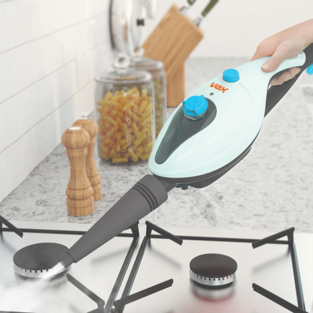 VAX S85-CM Steam Clean Multi - White & Blue