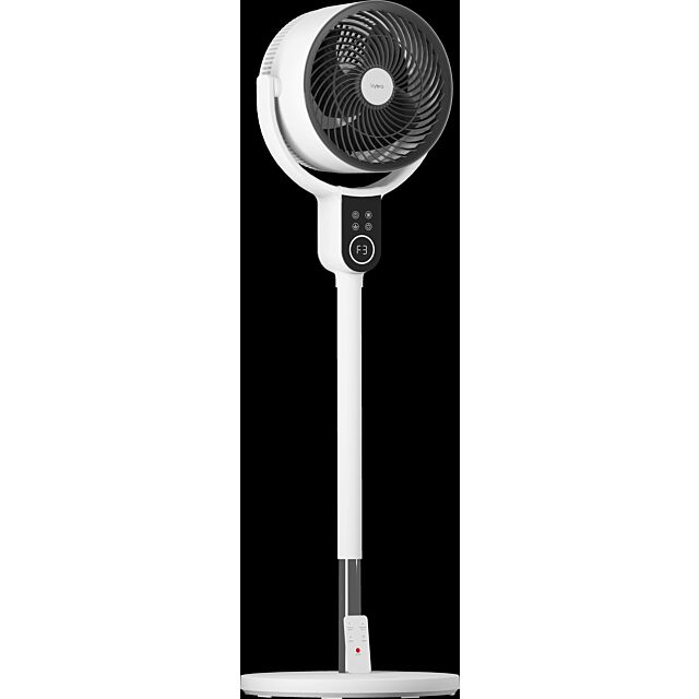 Vybra VS001-OF Oscillator Dual Height Tilt & Swing Oscillating Fan - White