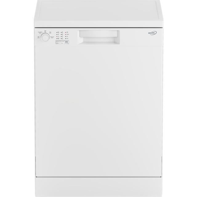 Zenith ZDW601W ZDW601 Dishwasher - White - 13 Place Settings