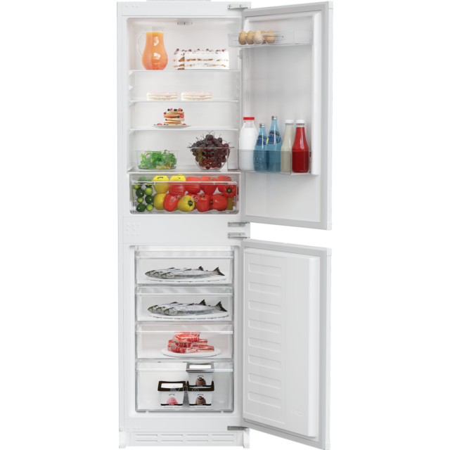 Zenith ZICSD455 54cm 50/50 Manual Integrated Fridge Freezer