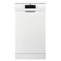 AEG FFB62417ZW Freestanding Slimline Dishwasher