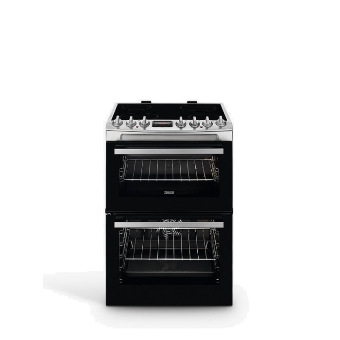 zanussi freestanding electric double oven