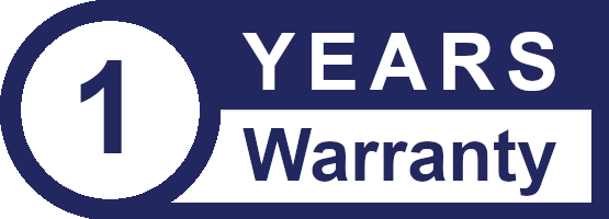 Warranty - 1 Years Parts & Labour