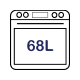 68L Main Oven Capacity
