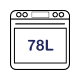78L Main Oven Capacity
