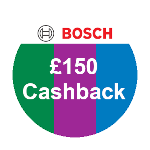 Bosch Cashback 25 £150