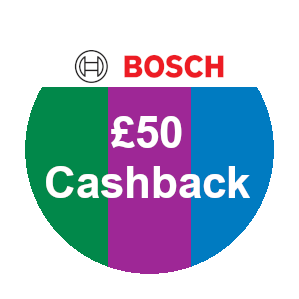 Bosch Cashback 25 £50
