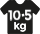 Capacity - 10.5KG Wash