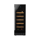 AMICA AWC301BL Freestanding Wine Cabinet