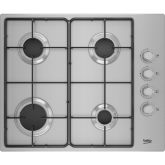 Beko CIHYG21SX 61Cm Gas Hob - Stainless Steel
