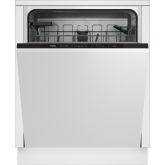 Beko DIN15C20 Integrated Dishwasher - Stainless Steel