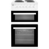 Beko EDP503W 50Cm Double Oven Electric Cooker
A Energy Rated, Main Oven 58 Litre Capacity, Top Oven