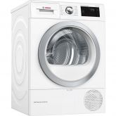 Bosch WTWH7660GB 9kg Condenser Tumble Dryer with Heat Pump - White