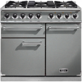 Falcon Deluxe 1000 Dual Fuel Stainless Steel/Chrome F1000DXDFSS/CM