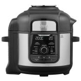 Ninja OP500UK Foodi Op500uk 7 5L 9 In 1 Multi Pressure Cooker And Air Fryer Black/Stainless Steel