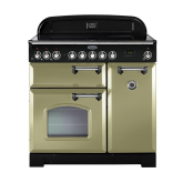 Rangemaster Classic Deluxe Induction Green/Chrome CDL90EIRG/C