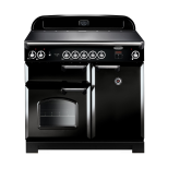 Rangemaster Classic 100 Induction Black/Chrome CLA100EIBL/C