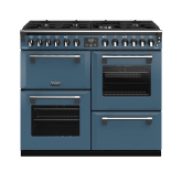 Stoves Richmond Deluxe S1000DF Thunder Blue 444410939