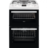 Zanussi ZCK66350WA Freestanding Dual Fuel Cooker