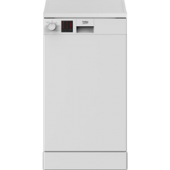 Beko DVS05C20W Slimline Dishwasher White