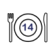 14 Place Settings 14 Place Settings