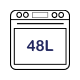 48L Main Oven Capacity 48L Main Oven Capacity