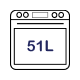 51L Main Oven Capacity 51L Main Oven Capacity