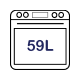 59L Main Oven Capacity 59L Main Oven Capacity