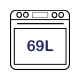 69L Main Oven Capacity