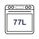 77L Main Oven Capacity