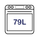 79L Main Oven Capacity 79L Main Oven Capacity